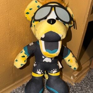 Forever Collectibles Foco NFL Football Jacksonville Jaguars Jaxson Mascot Plush.